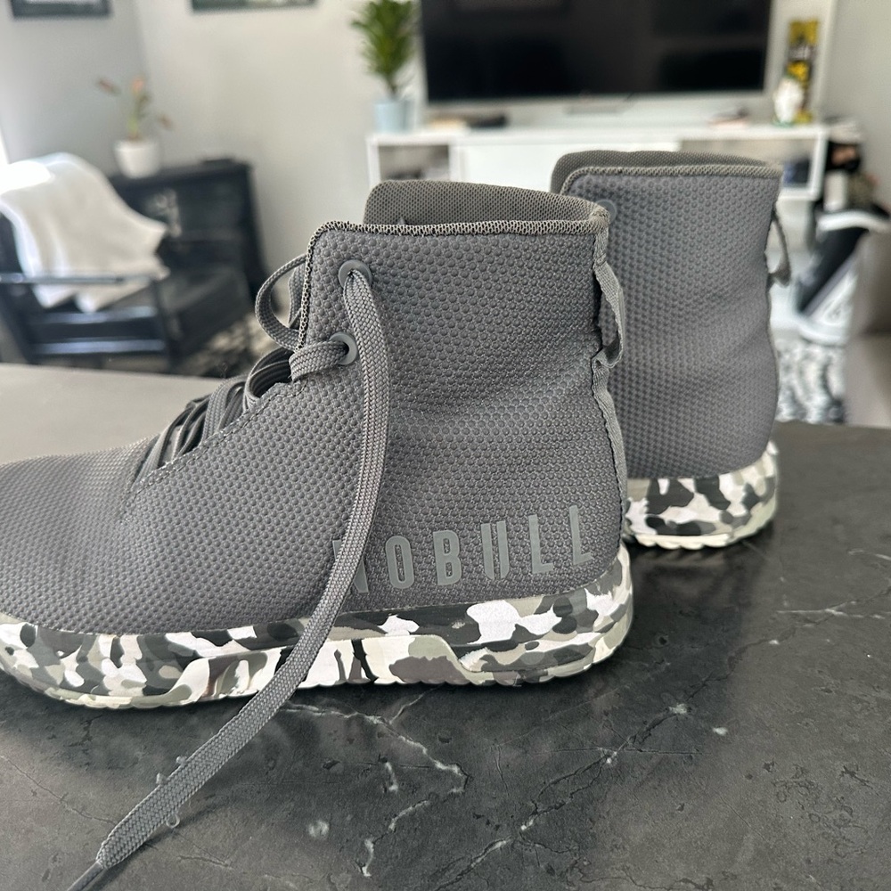 NOBULL Gray High-Top Sneakers